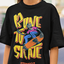 Bone To Skate Oversized Tshirt