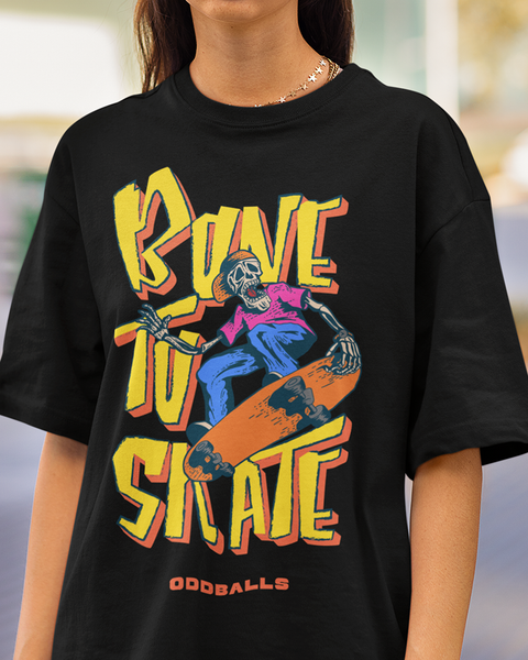 Bone To Skate Oversized Tshirt