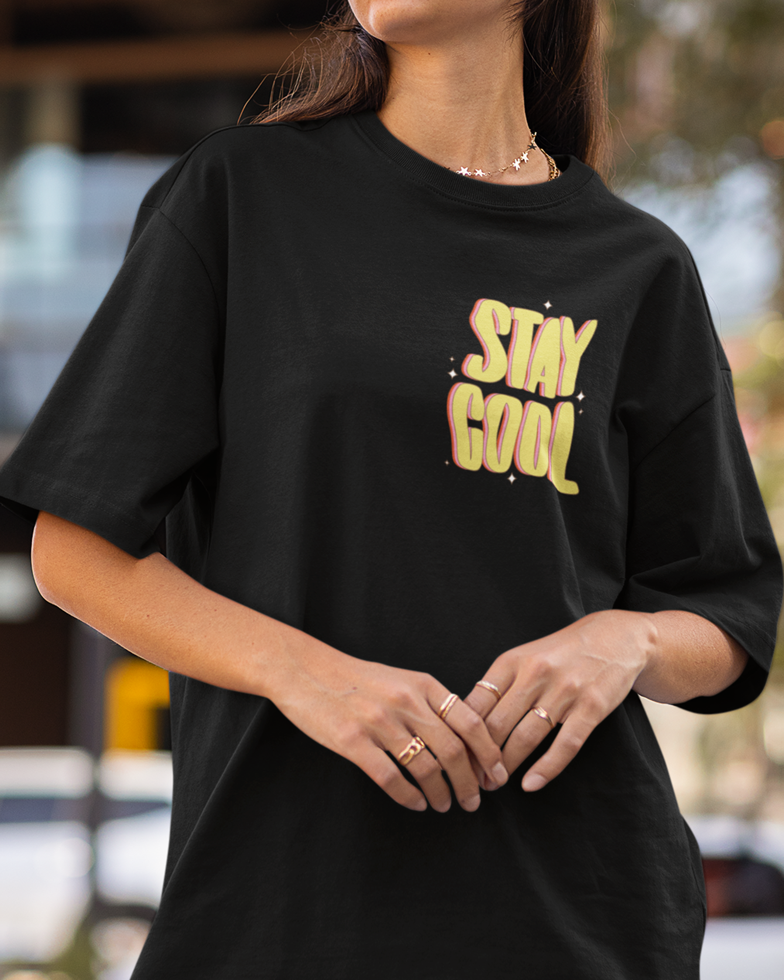 Stay Cool Oversized Tshirt
