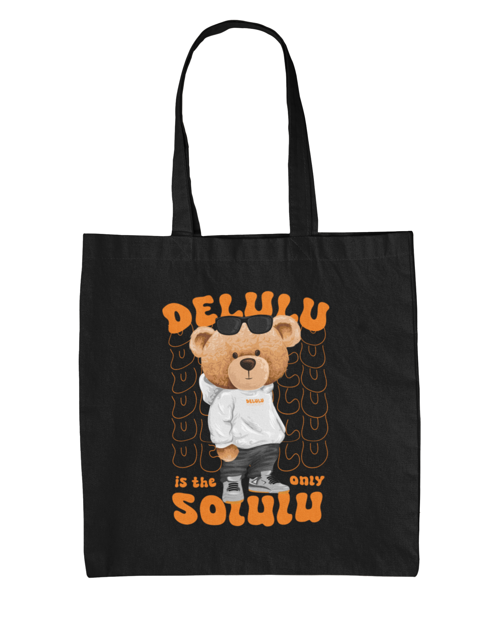 Delulu Is The Only Solulu Tote Bag