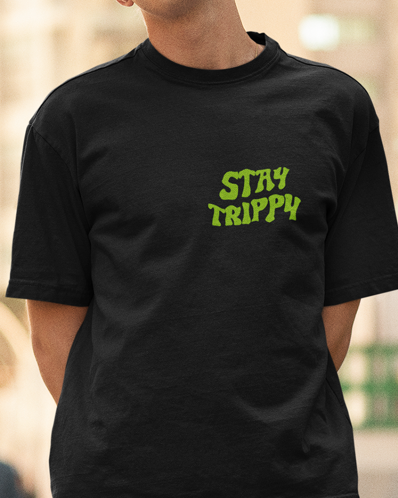 Stay Trippy Oversized Tshirt