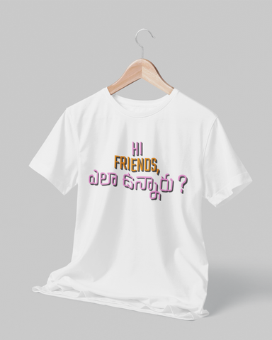 Hi Friends, How Are You? Oversized Tshirt
