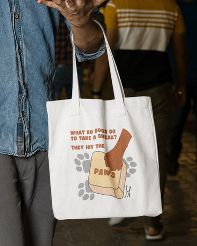They Hit Pause Tote Bag