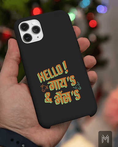 Hello! Guy's & Bhains Phone Cover