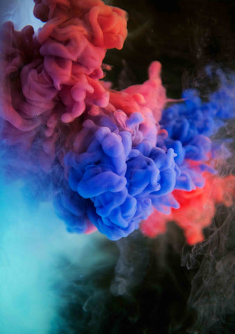 Coloured Smoke Abstract