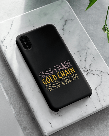 Gold Chain Phone Cover