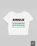 Relationship with Stocks Crop Top