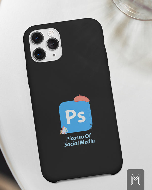 Picasso Of Social Media Phone Cover