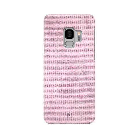 Samsung S9 Pink Fabric Design