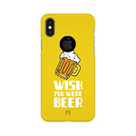 Apple iPhone X Wish you were beer