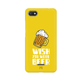 Xiaomi Redmi 6A Wish You Were Beer Design