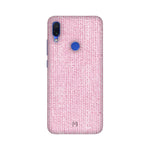 Xiaomi Redmi Note 7 Pink Fabric Design