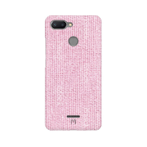 Xiaomi Redmi 6 Pink Fabric Design