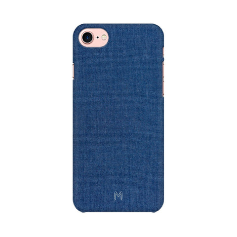 Apple iPhone 8 Blue Fabric Design