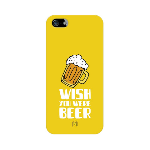 Apple Iphone SE Wish You Were Beer Design