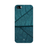 Apple Iphone SE Leaf Blue Design