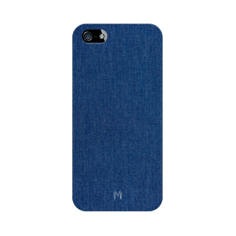 Apple Iphone SE Blue Fabric Design