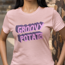 Groovy Potato Text Tshirt