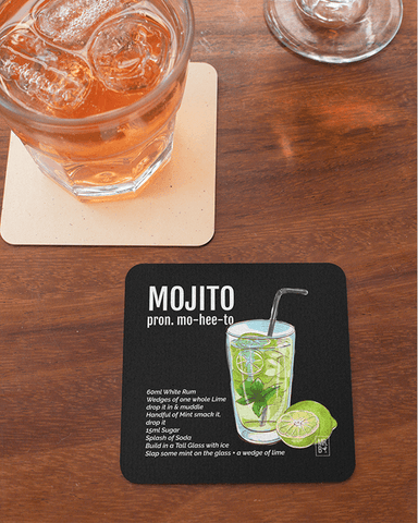 Mojito Coaster